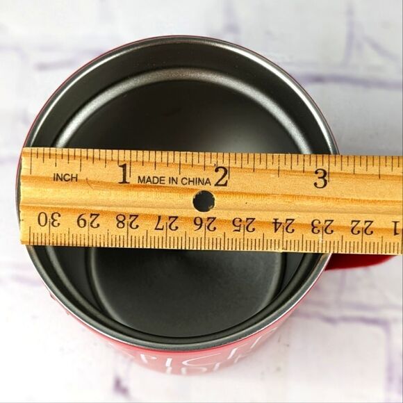 Rae Dunn SPICED CIDER Red Insulated Stainless Steel Mug - 12 oz - Picture 5 of 7